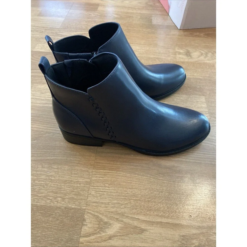 New Easy Spirit Womens Lorand Bootie Navy Size 10M NIB - Picture 16 of 16